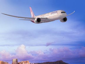 
Hawaiian Airlines a dévoilé un aperçu de son plus grand investissement en matière de salon à l aéroport international Danie