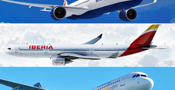 Les compagnies Iberia et Vueling, filiales espagnoles du groupe ibéro-britannique IAG (International Consolidated Airlines),&nbsp