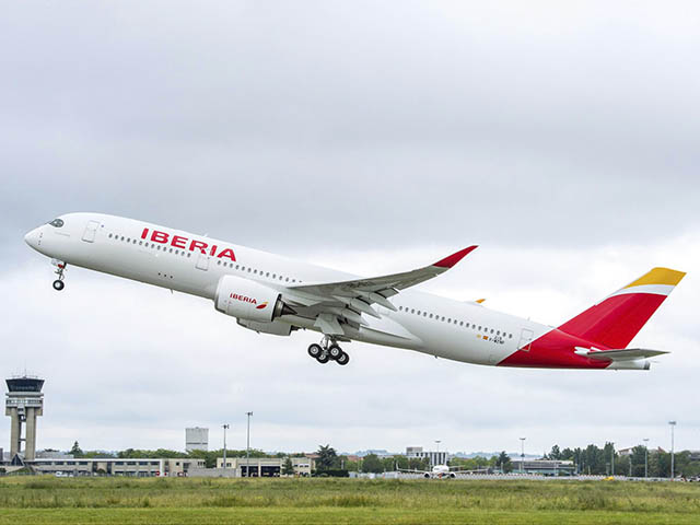 Iberia se pose à New York en Airbus A350 1 Air Journal