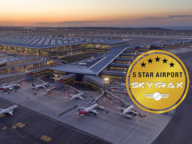 Le nouvel a roport d Istanbul class 5 toiles par Skytrax Air