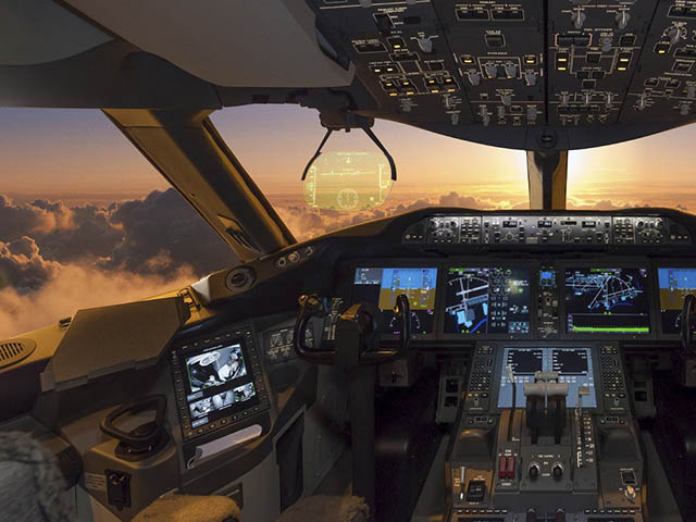Boeing 787 : et maintenant, les fenêtres du cockpit ? 1 Air Journal