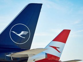 
Dans le cadre d un projet pilote, Austrian Airlines et Lufthansa, deux compagnies de Lufthansa Group, lancent des vols sur lesque