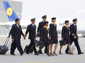 
Le syndicat de pilotes Vereinigung Cockpit (VC) a annoncé l’échec des négociations entre le compagnie aérienne Lufthansa et