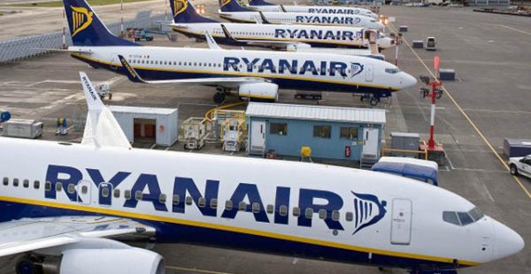 
Le groupe low cost Ryanair a vu le mois dernier son trafic passager chuter de 82% par rapport à ce qu’il était en novembre 20