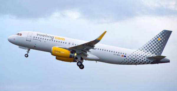 La compagnie aérienne low cost Vueling Airlines propose une réduction exceptionnelle de 21% à ses clients qui réserveront dès