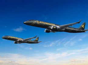 
Le 10 octobre 2024, Embraer a annoncé que son E-Freighter E190F, la conversion passager-fret (P2F) de son populaire avion de lig