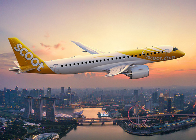 Scoot complète sa flotte Embraer, revient sur l’ancien aéroport de Kuala Lumpur 1 Air Journal